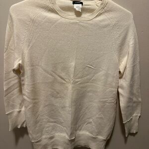 J. Crew Cream Sweater